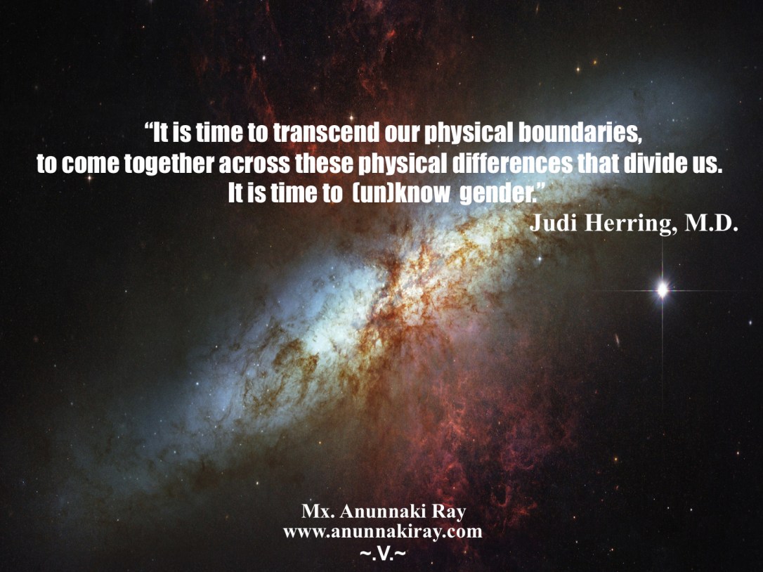 (Un)Know Gender Judi Herring, M.D.