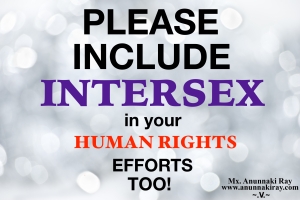 Please Include INTERSEX