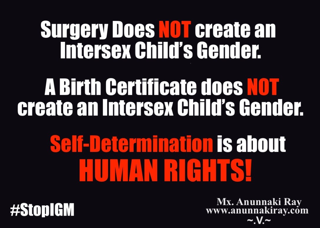 Birth Certificate Self Determination