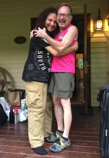 Meeting Jim Costich for the first time! August  2019