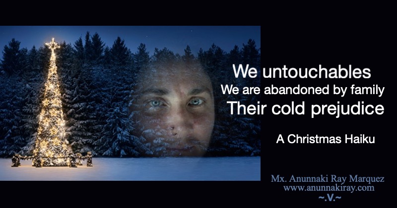 A Christmas Haiku By Mx Anunnaki Ray Marquez