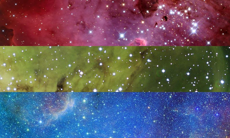 Polysexual PRIDE Flag | Pride Space Flags by Laurie Raye