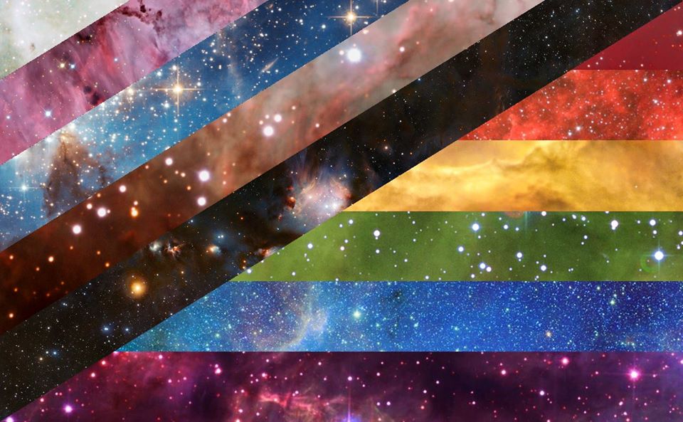 The NEW PRIDE Flag | Pride Space Flags created by Laurie Raye