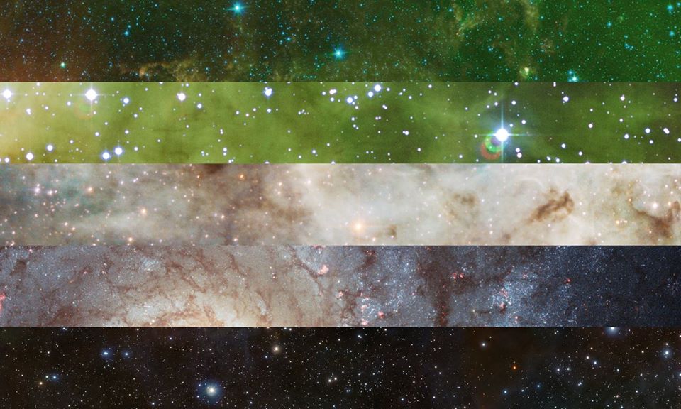 Aromantic PRIDE Flag | Pride Space Flags by Laurie Raye